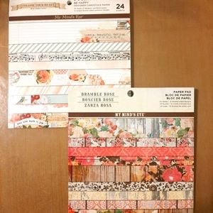 My Mind's Eye 6x6 Paper Pad's